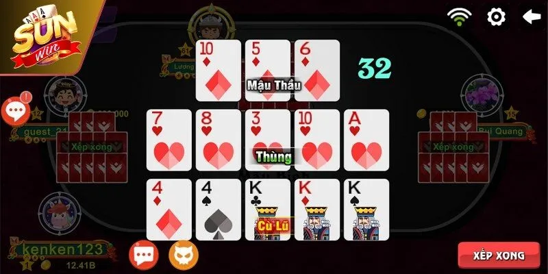 Mậu Binh Sunwin - Nghệ Thuật Sắp Xếp Bài Và Chiến Thuật Đỉnh Cao 2026 12 Sunwin Game thu hút người chơi bởi tính giải trí cao, sự kịch tính