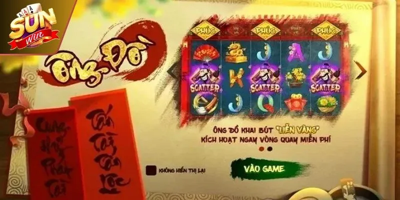 Nổ Hũ Ông Đồ - Siêu Phẩm Quay Hũ Đẳng Cấp Nhất 2026 10 Sunwin Nổ hũ ông đồ là game lấy cảm hứng từ nét văn hóa ngày Tết cổ truyền