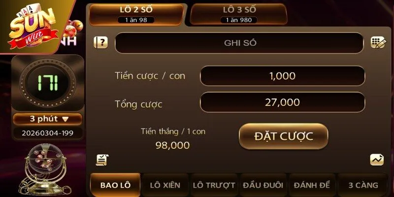 Xổ Số Siêu Tốc - Quay Thưởng Nhanh Nhận Tiền Cực Khủng 12 Sunwin Phiên bản 3 phút mang lại sự cân bằng giữa tốc độ và thời gian suy nghĩ